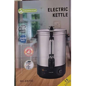 Crown Star electric kettle 15L