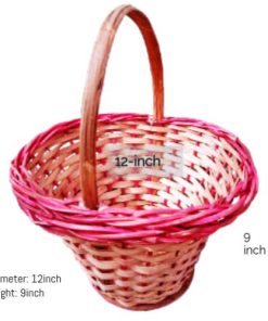 Flourish 9x9 Cane Basket